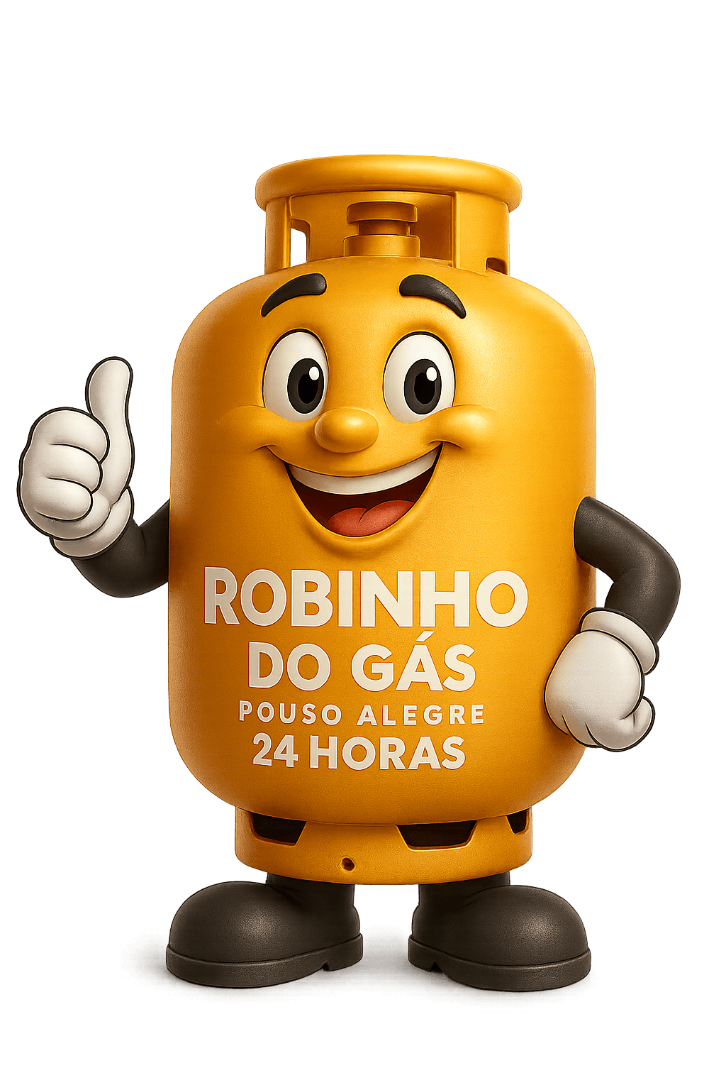 Mascote Robinho do Gás